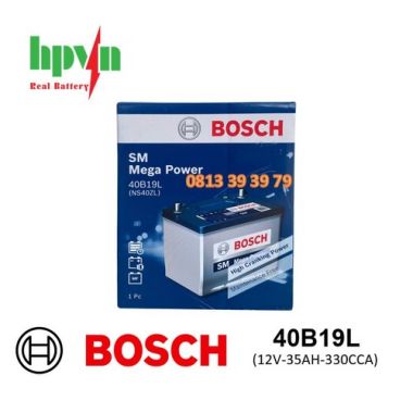 ẮC QUY BOSCH 40B19L (12V-35AH)
