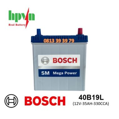 ẮC QUY BOSCH 40B19L (12V-35AH)