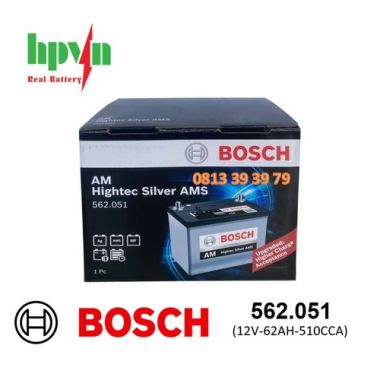 Ắc Quy Bosch Hightec AMS 562.051 (12V - 62AH)