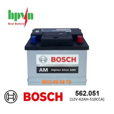 Ắc Quy Bosch Hightec AMS 562.051 (12V - 62AH)