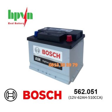 Ắc Quy Bosch Hightec AMS 562.051 (12V - 62AH)