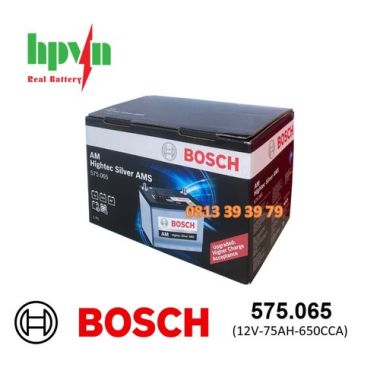  Ắc Quy Bosch Hightec AMS 575.065 (12V - 75Ah)