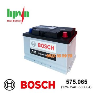  Ắc Quy Bosch Hightec AMS 575.065 (12V - 75Ah)