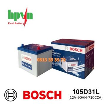 ẮC QUY BOSCH 105D31L (12V-90AH)