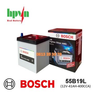 ẮC QUY BOSCH 55B19L (12V-41AH)