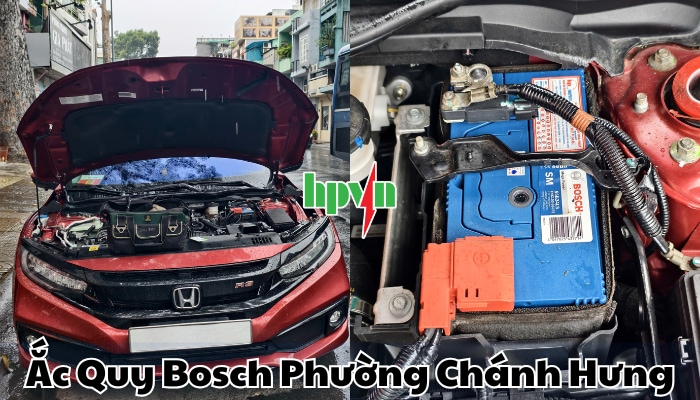 Lắp đặt ắc quy Bosch phường Ch&aacute;nh Hưng