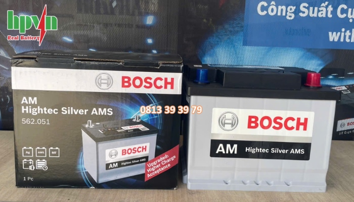 Ắc quy Bosch Hightec AMS 562.051(12V - 62Ah)