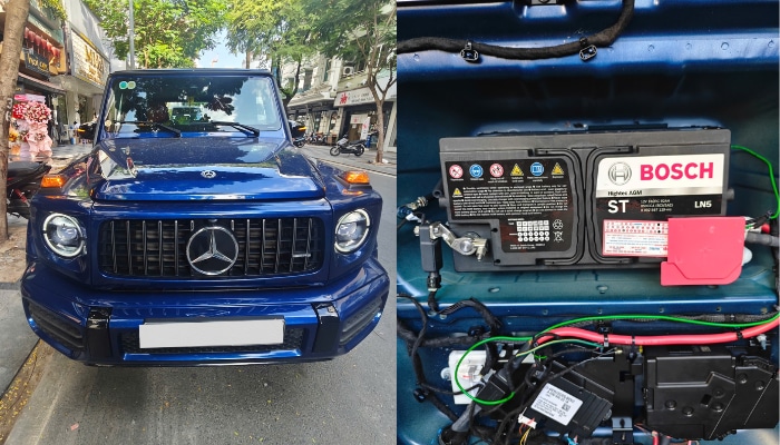 Bình ắc quy Bosch LN5 xe Mercedes - AMG G63