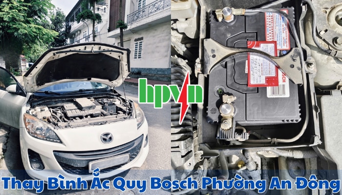 Cửa h&agrave;ng ắc quy Bosch phường An Đ&ocirc;ng