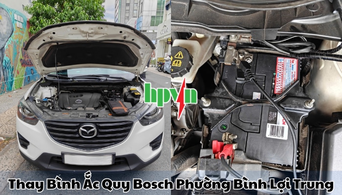 Cửa h&agrave;ng ắc quy Bosch phường B&igrave;nh Lợi Trung ch&iacute;nh h&atilde;ng