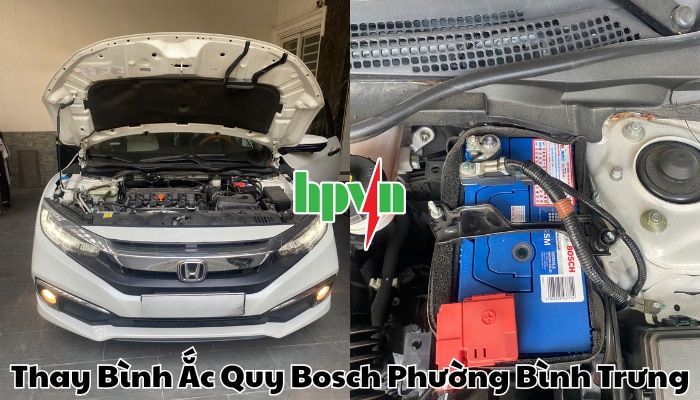 Cửa h&agrave;ng ắc quy Bosch phường B&igrave;nh Trưng