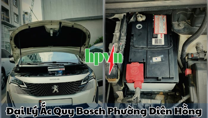 Cửa h&agrave;ng ắc quy Bosch phường Di&ecirc;n Hồng