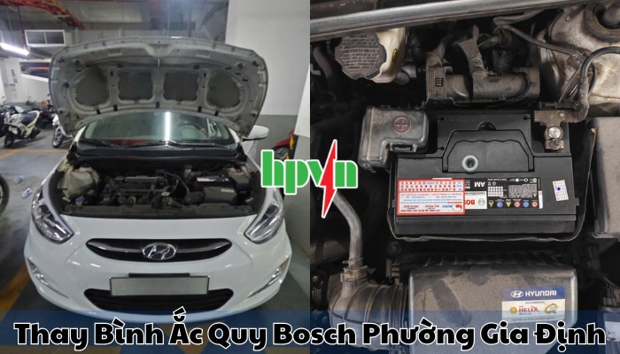 Cửa h&agrave;ng ắc quy Bosch phường Gia Định ch&iacute;nh h&atilde;ng