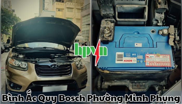 Cửa h&agrave;ng ắc quy Bosch phường Minh Phụng