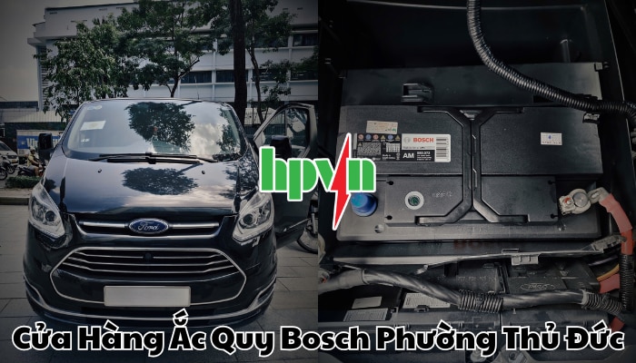 Cửa h&agrave;ng ắc quy Bosch phường Thủ Đức