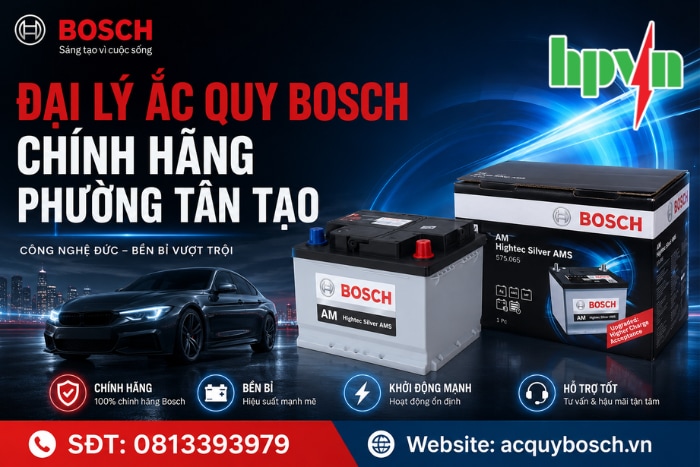 Đại Lý Ắc Quy Bosch Phường An Lạc Giá Tốt, Bảo Hành Chính Hãng