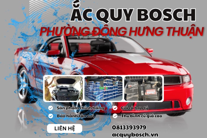 Ắc Quy Bosch Phường Đông Hưng Thuận – Hỗ Trợ 24/7, Có Mặt Nhanh Chóng