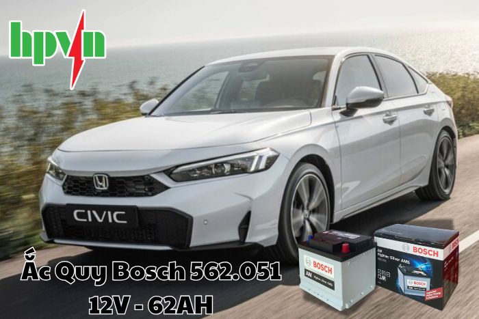 Mua Ắc Quy Bosch Xe Honda Civic Ở Đâu Uy Tín, Giá Tốt?
