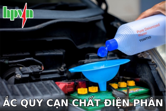 Ắc Quy Cạn Chất Điện Phân - Nguyên Nhân Và Cách Xử Lý Hiệu Quả