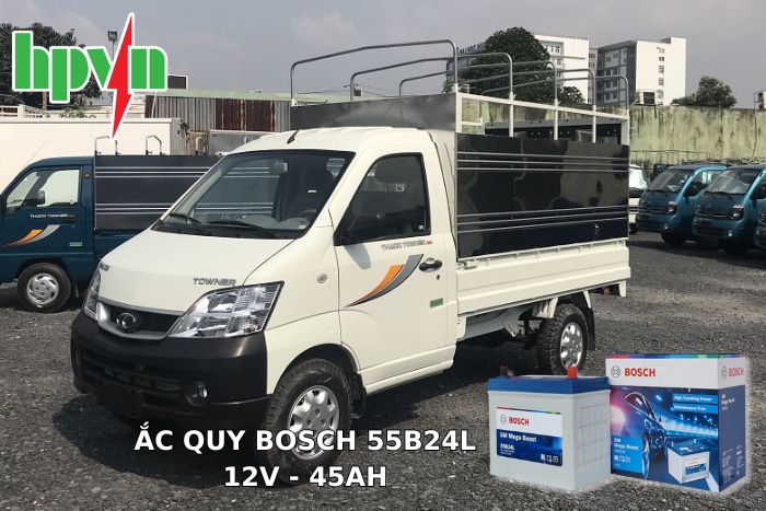 Thay Bình Ắc Quy Xe Tải Thaco 990Kg Chính Hãng