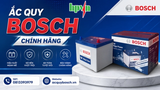 Ắc Quy Bosch Chính Hãng