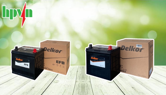 Sản phẩm ắc quy Delkor