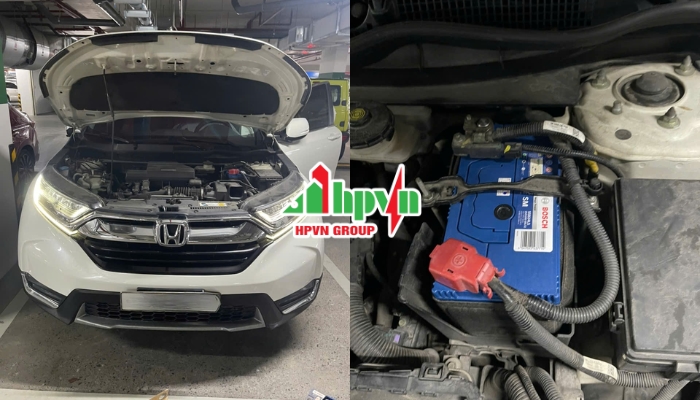 Thay Ắc Quy Bosch Xe Honda CRV tại T&acirc;n Sơn H&ograve;a